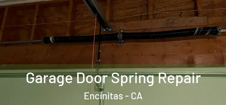  Garage Door Spring Repair Encinitas - CA