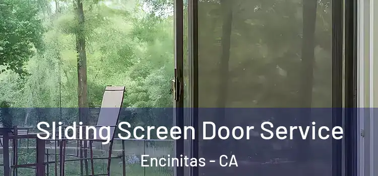 Sliding Screen Door Service Encinitas - CA